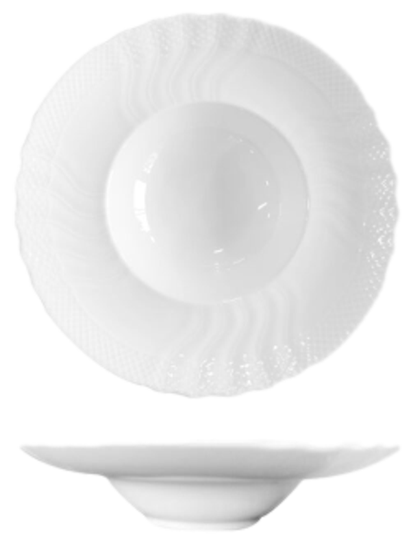 FENIXE VERSAILLES / Piatto pasta bowl / porcellana / diam. cm.28 int. diam. cm.14,7 / 6 pezzi