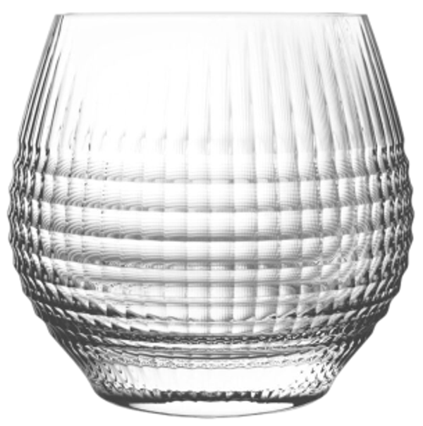 Bicchiere O.F. / Vetro / cl.38 / H cm.9 / diam. cm.9,5 / Conf. 6 pezzi / ARCOROC DISCO