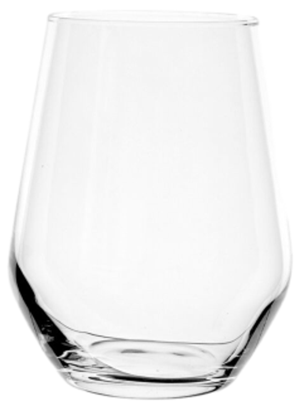 Bicchiere Acqua / Vetro / cl.40 / H cm.11 / diam. cm.8,8 / 6 pezzi / ARCOROC BIANCOROSSO