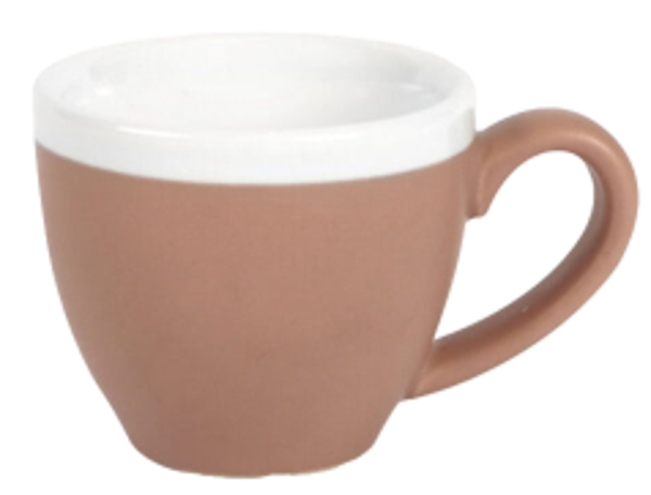 Tazza Caffè / Porcellana colorata / cl.8 / 6 pezzi / LIONESS SALMONE