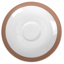 Piattino Caffè / Porcellana colorata / diam. cm.12 / 6 pezzi / LIONESS SALMONE