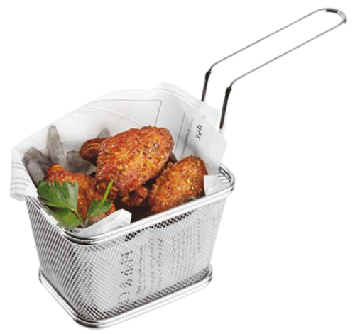 Porta Snack / Acciaio Inox / cm.13x10,5 / h cm.9 / 1 pezzo / PADERNO