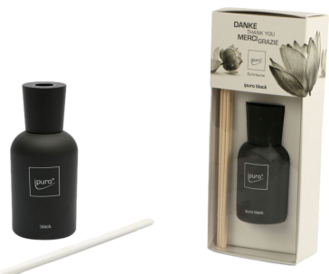 Diffusore Profumazione / 500ml / Black / Con bastoncini / IPURO