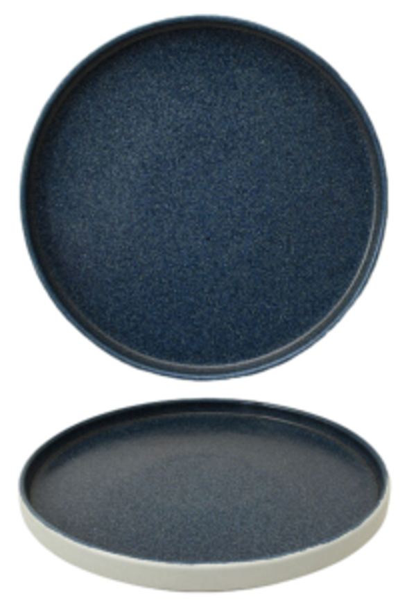 Piatto piano / Porcellana / Decorato a mano / Impilabile / diam. cm.26 / H cm.2,7 / 6 pezzi / SANGO KADEN FORIO