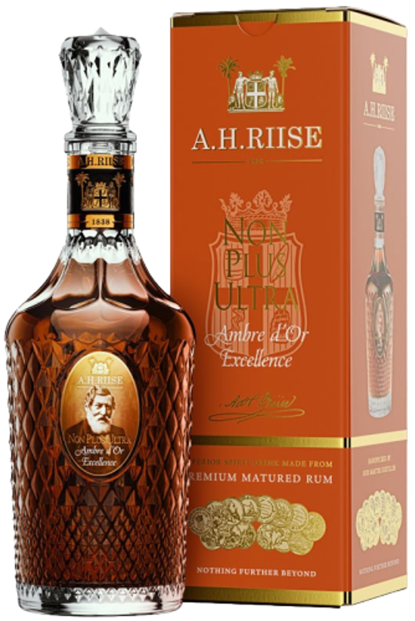 RUM - OLD ST. CROIX "NON PLUS ULTRA AMBRE D'OR" Ultrapremium Rum 70cl astucciato (1) Cod. PSEN03838