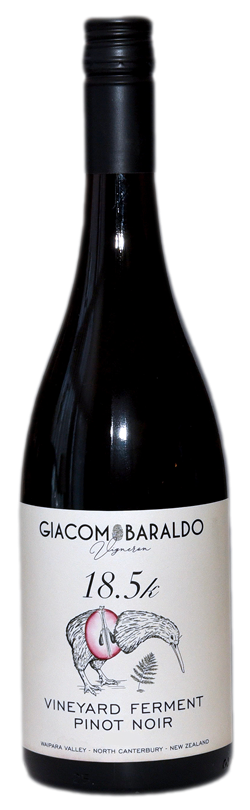GIACOMO BARALDO - "18.5K" New Zealand Pinot Noir 2022 75cl (6) - Cod. ETIC/GBPN22