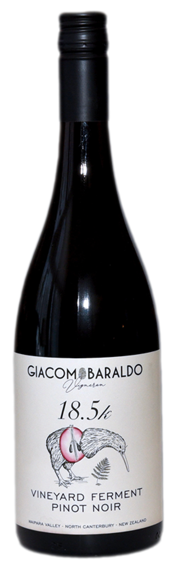 GIACOMO BARALDO - "18.5K" New Zealand Pinot Noir 2022 75cl (6) - Cod. ETIC/GBPN22