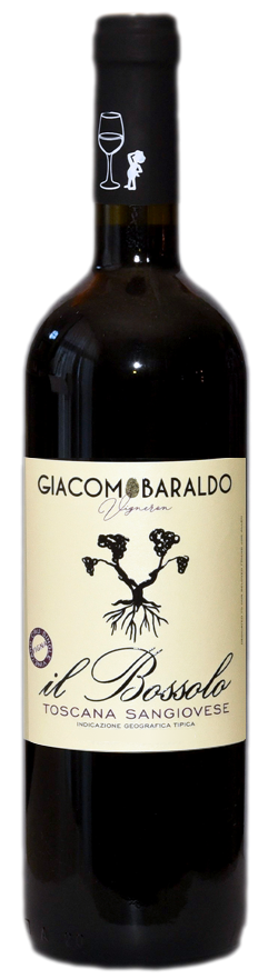 GIACOMO BARALDO - "IL BOSSOLO" Rosso Toscana IGP 2022 75cl (6) - Cod. ETIC/GBIB22