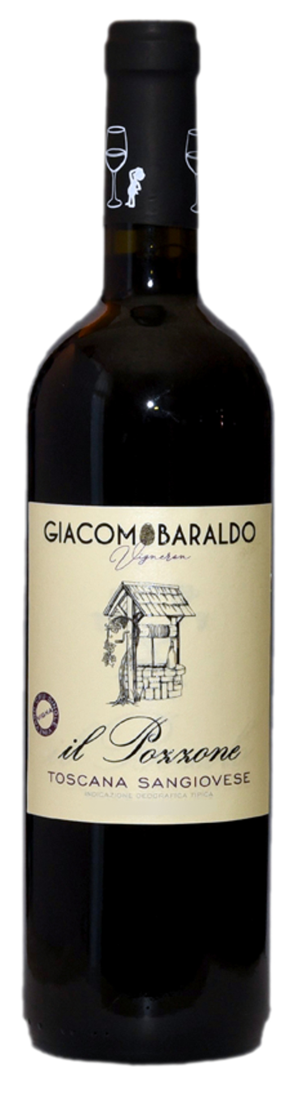 GIACOMO BARALDO - "IL POZZONE" Sangiovese Toscana IGP 2021 75cl (6) - Cod. ETIC/GBPO21