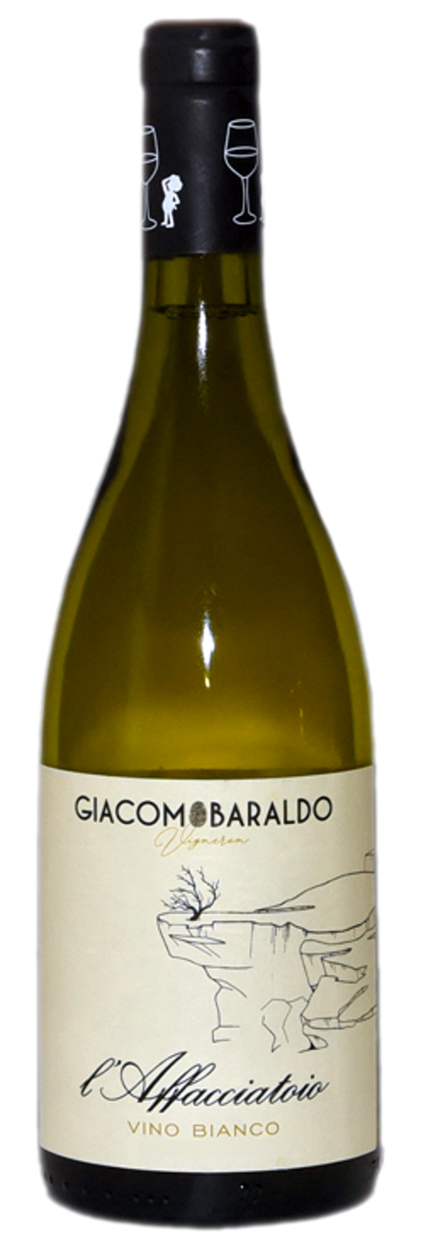 GIACOMO BARALDO - "L'AFFACCIATOIO" Bianco Toscana IGP 2024 75cl (6) - Cod. ETIC/GBAF24