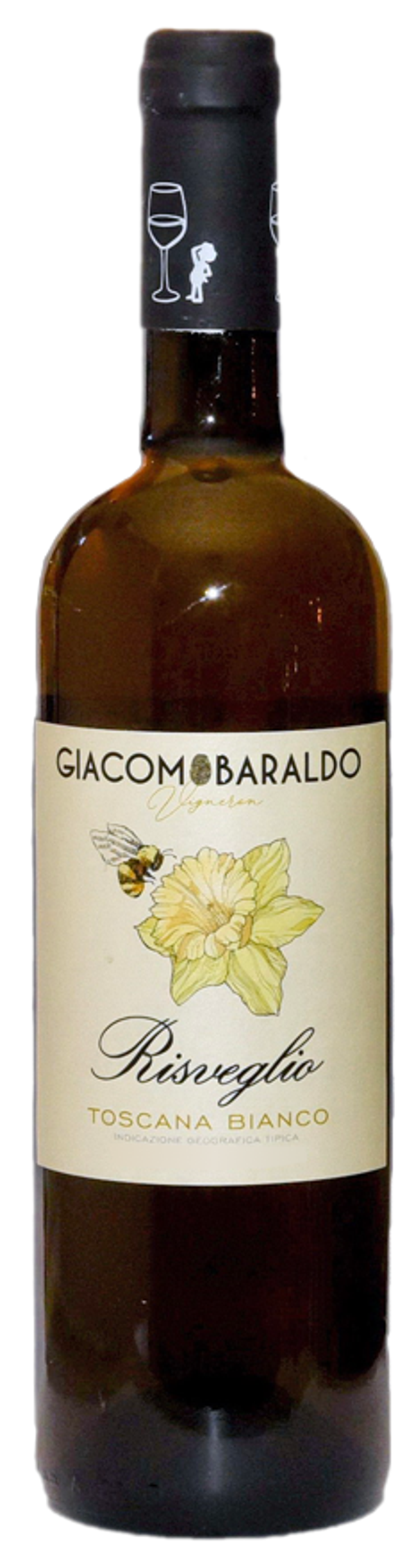 GIACOMO BARALDO - "RISVEGLIO" Bianco Toscana IGP 2023 75cl (12) - Cod. ETIC/GBRI23