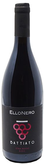 BATTIATO - "ELLONERO" Rosso Etna DOP 2018 Magnum (1) - Cod. ETIC/BAEN18m
