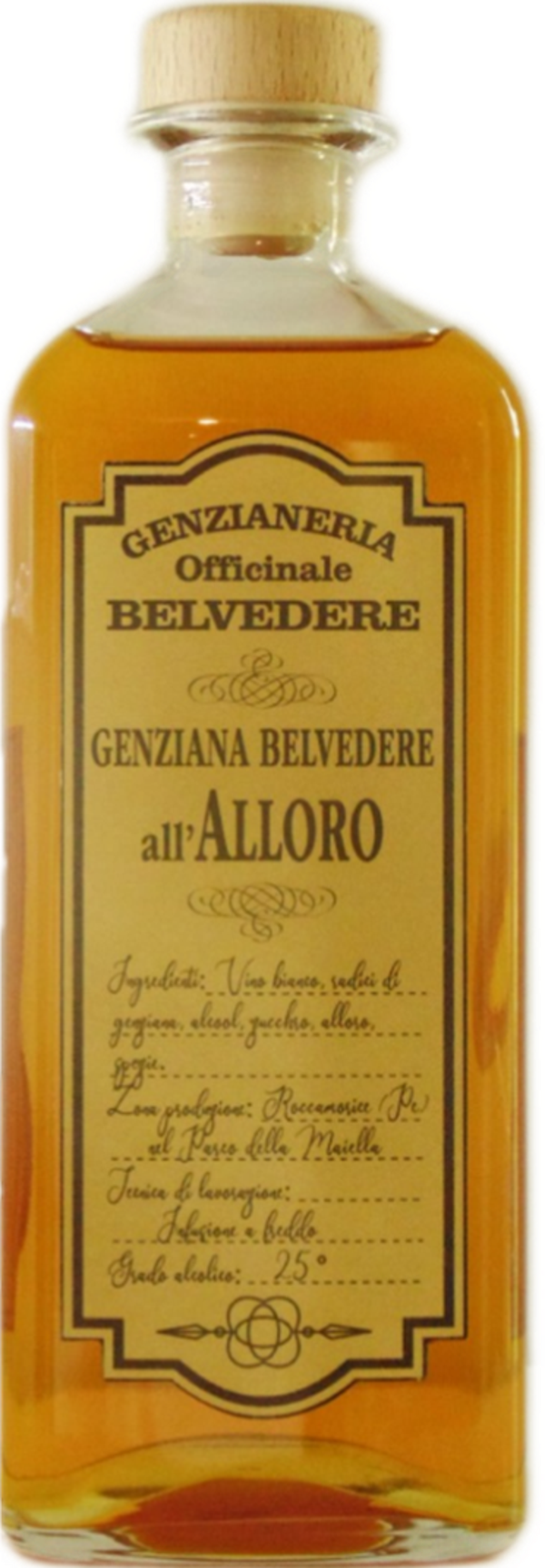 GENZIANERIA OFFICINALE BELVEDERE - "ALL'ALLORO" Liquore di Genziana 70cl (6)