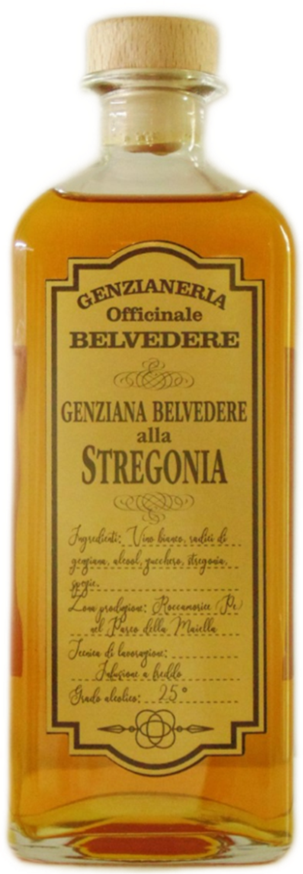 GENZIANERIA OFFICINALE BELVEDERE - "ALLA STREGONIA" Liquore di Genziana 70cl (6)