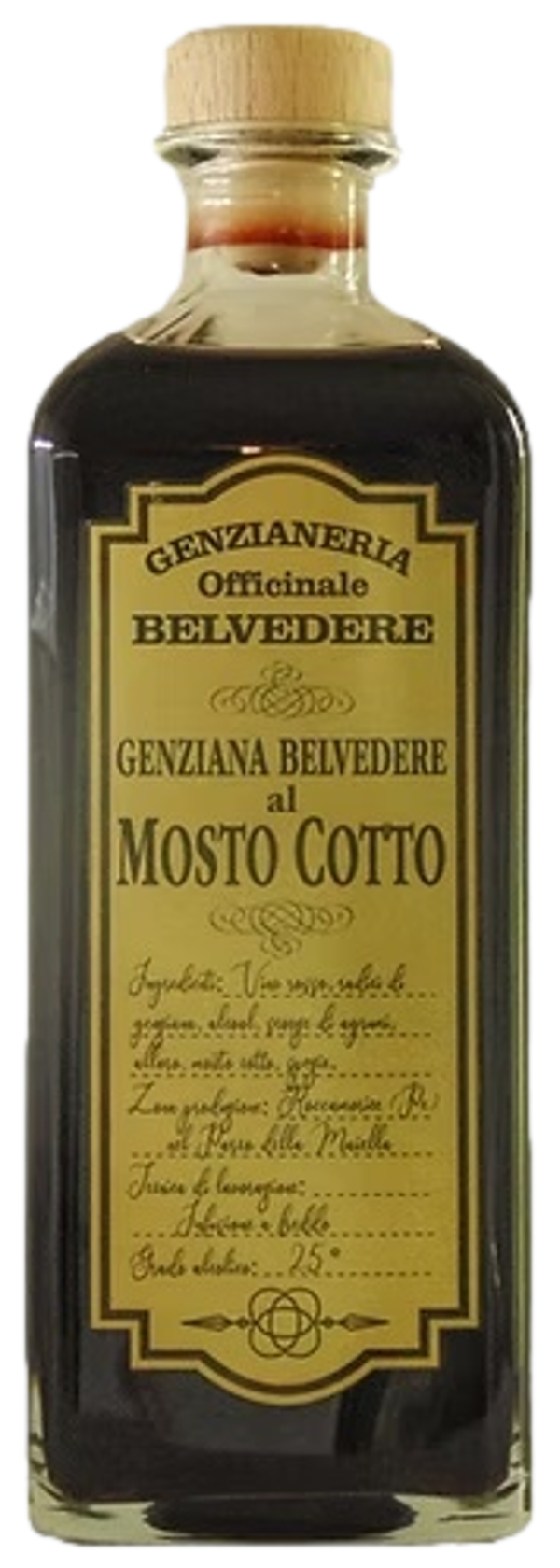 GENZIANERIA OFFICINALE BELVEDERE Genziana al mosto cotto 70cl (6)