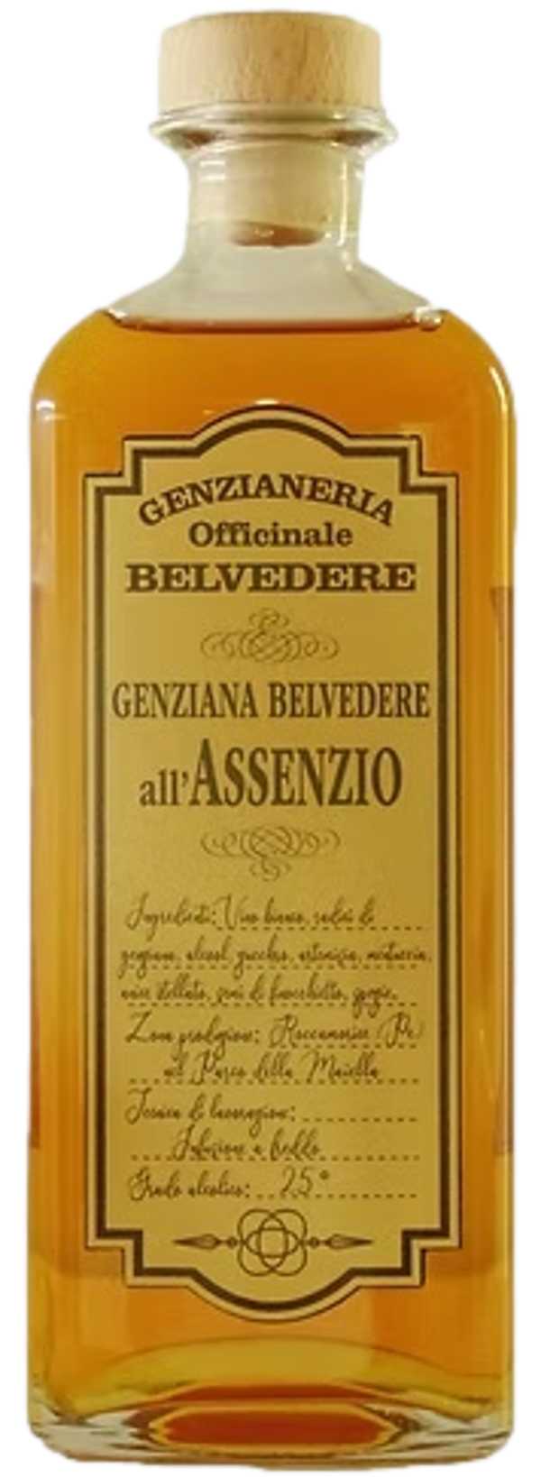 GENZIANERIA OFFICINALE BELVEDERE Genziana all'assenzio 70cl (6)