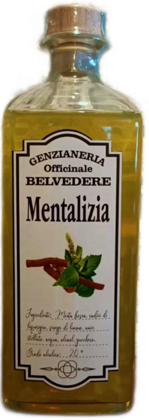 GENZIANERIA OFFICINALE BELVEDERE - "MENTALIZIA" Liquore 70cl (6)