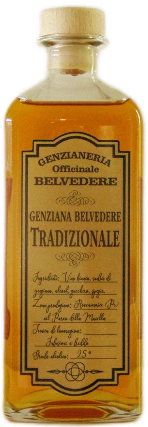 GENZIANERIA OFFICINALE BELVEDERE - "TRADIZIONALE" Liquore di Genziana 70cl (6)
