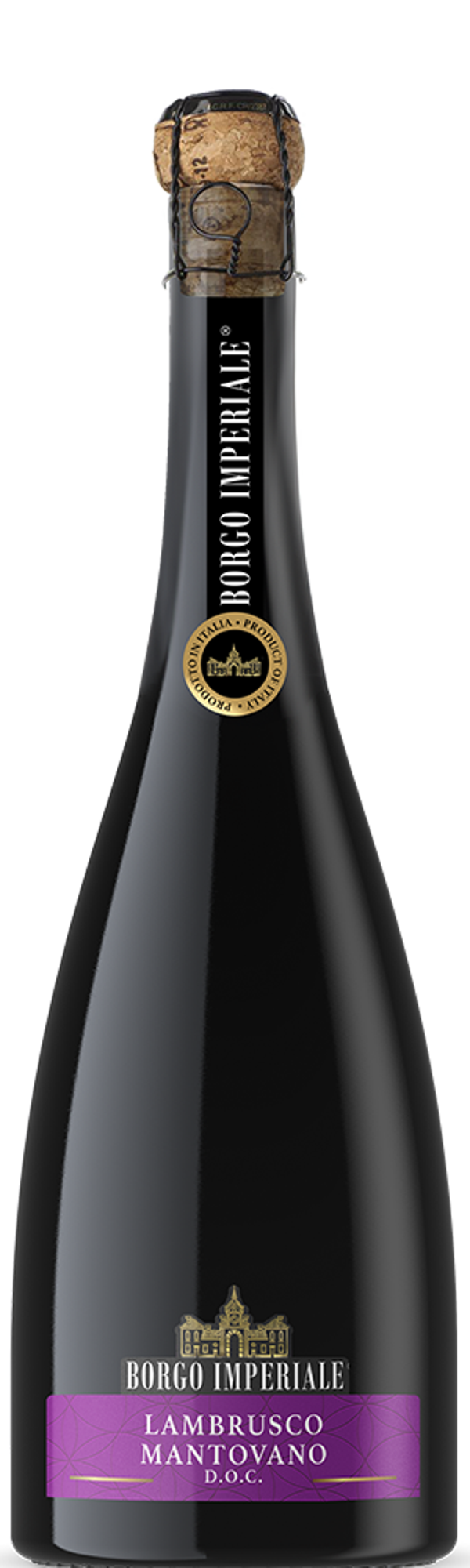 DECORDI - "BORGO IMPERIALE" Lambrusco Mantovano DOP Frizzante Secco 2025 75cl (6)