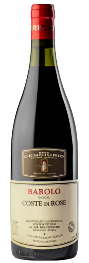 BRIC CENCIURIO - "COSTE DI ROSE" Barolo DOCG 2019 75cl (6) - Cod. GABE/0090B