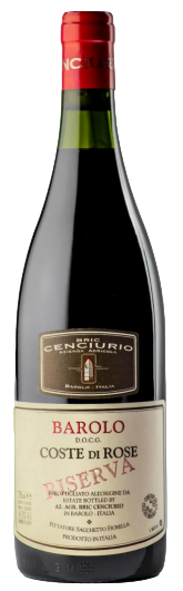 BRIC CENCIURIO - "COSTE DI ROSE RISERVA" Barolo DOCG Riserva 2017 75cl (6) - Cod. GABE/0020B