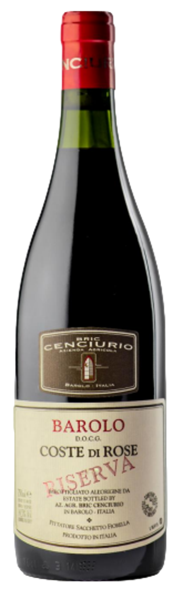 BRIC CENCIURIO - "COSTE DI ROSE RISERVA" Barolo DOCG Riserva 2017 75cl (6) - Cod. GABE/0020B