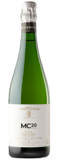 BRIC CENCIURIO - "MC20" Spumante Dosaggio Zero Millesimato 2020 75cl (6) - Cod. GABE/0009B