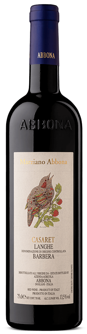 ABBONA "CASARET" Barbera Langhe DOP 2025 75cl (6)