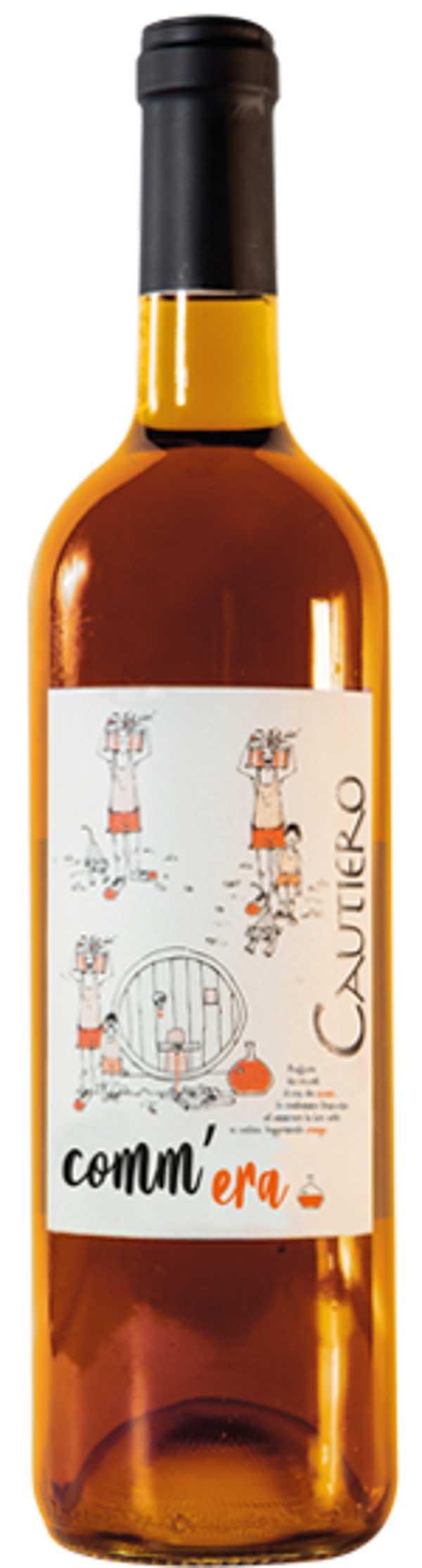 CAUTIERO - "COMM'ERA" Vino bianco macerato 2024 75cl (6) - Cod. ETIC/CACO24