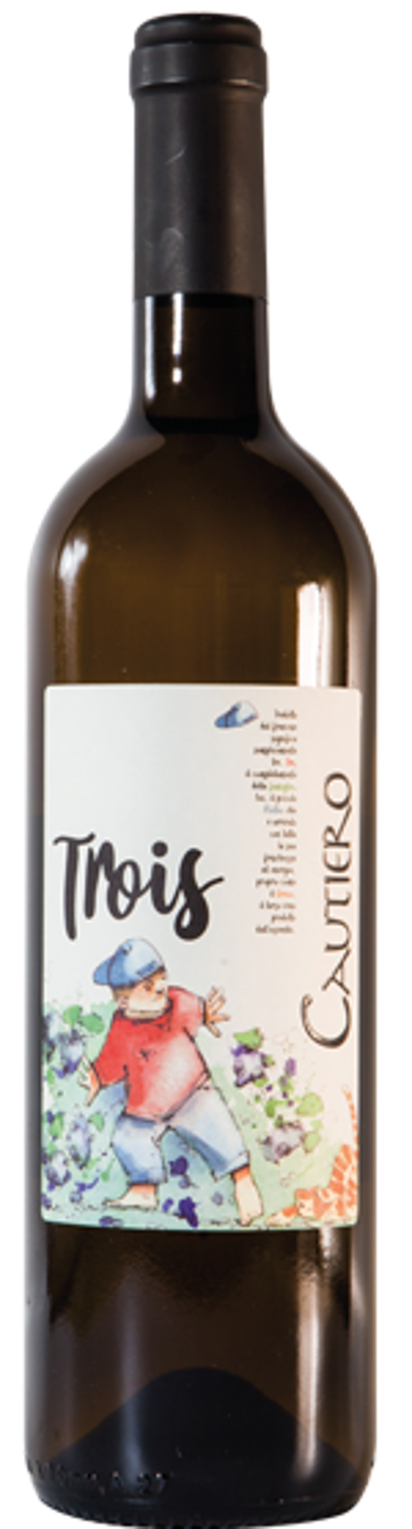 CAUTIERO - "TROIS" Greco Campania IGP 2018 75cl (6) - Cod. ETIC/CATR18