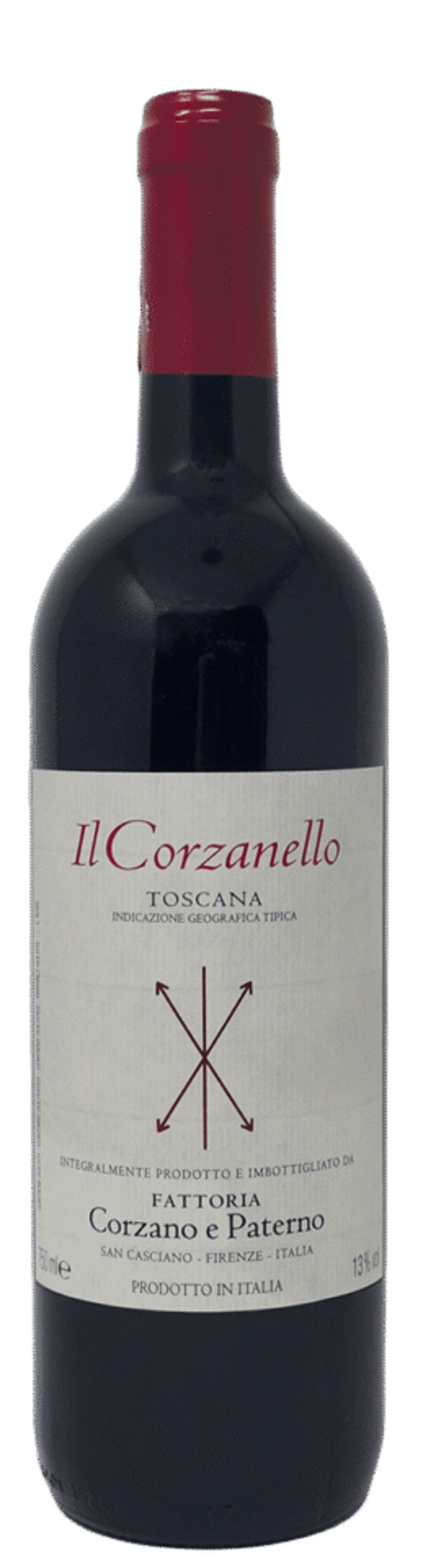 CORZANO E PATERNO - "IL CORZANELLO" Rosso Toscana IGP 2025 75cl (12) - Cod.ETIC/CPCO25