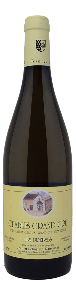 DAUVISSAT - "LES PREUSES" Chablis Grand Cru AOP 2022 75cl (12) - Cod. ETIC/JDLP22
