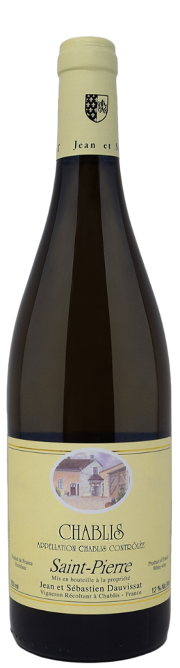 DAUVISSAT - "SAINT PIERRE" Chablis Village AOP 2025 75cl (12) - Cod. ETIC/JDSP25