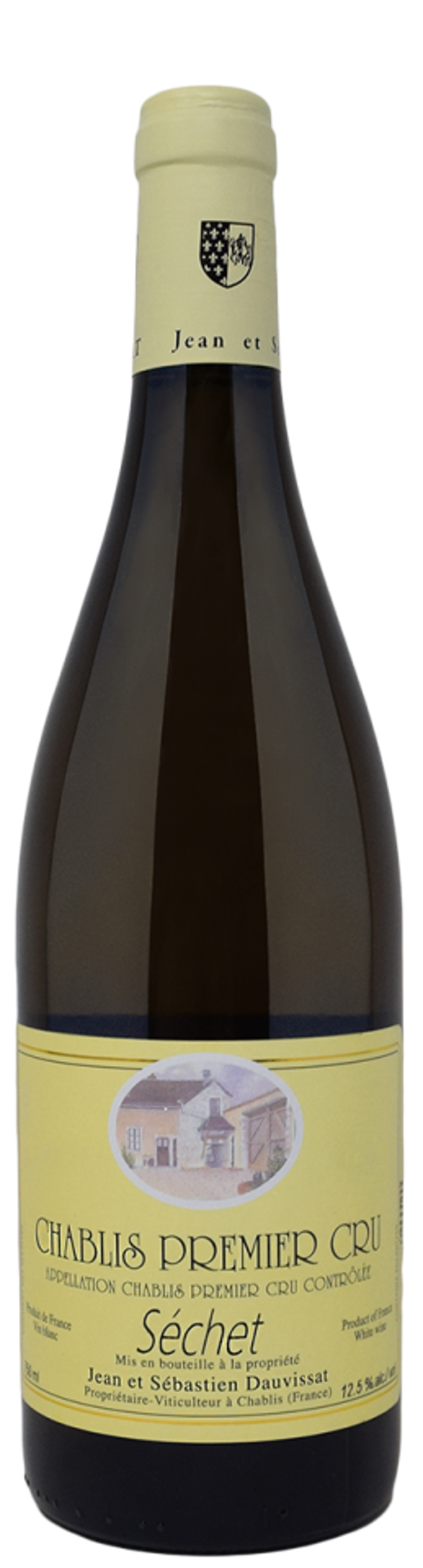 DAUVISSAT - "SECHET" Chablis Premier Cru AOP 2022 75cl (12) - Cod. ETIC/JDSE22