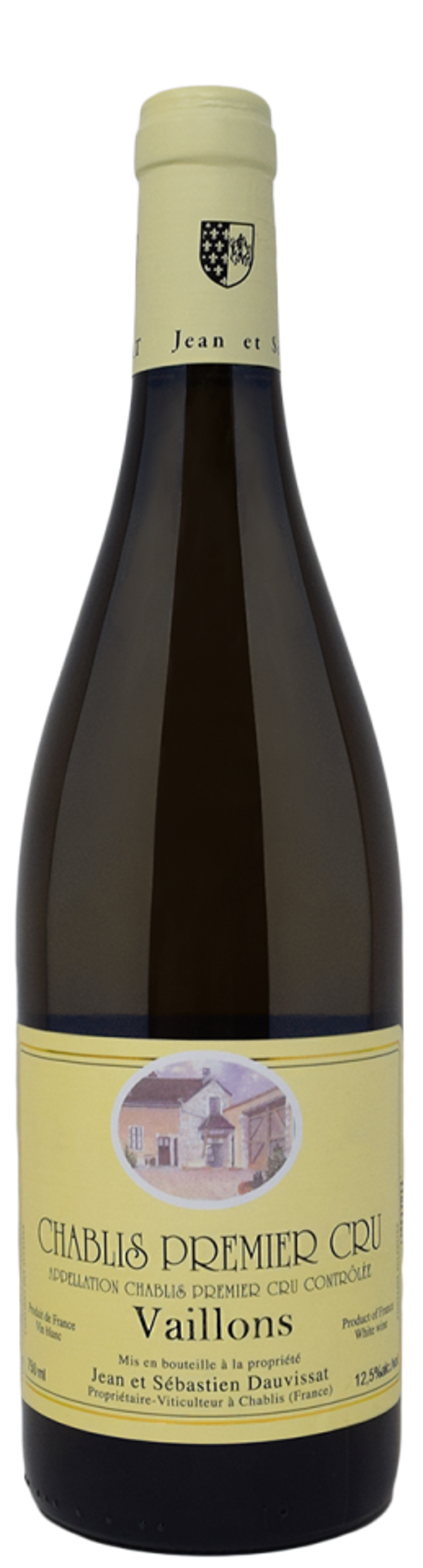 DAUVISSAT - "VAILLONS" Chablis Premier Cru AOP 2022 75cl (12) - Cod. ETIC/JDVA22