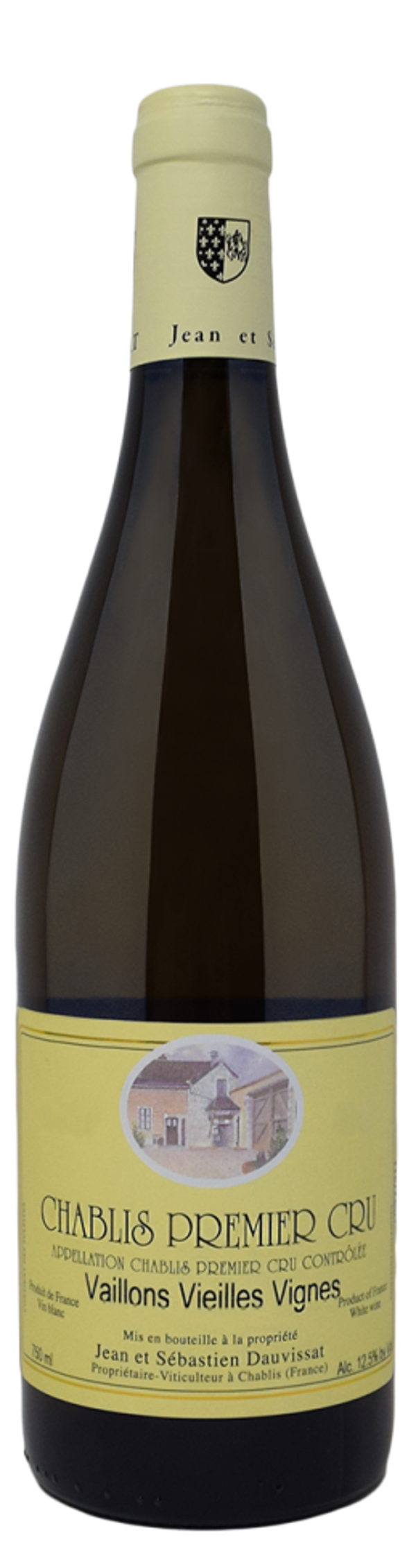 DAUVISSAT - "VAILLONS RESERVE" Chablis Premier Cru Vieilles Vignes AOP 2022 75cl (12) - Cod. ETIC/JDVV22