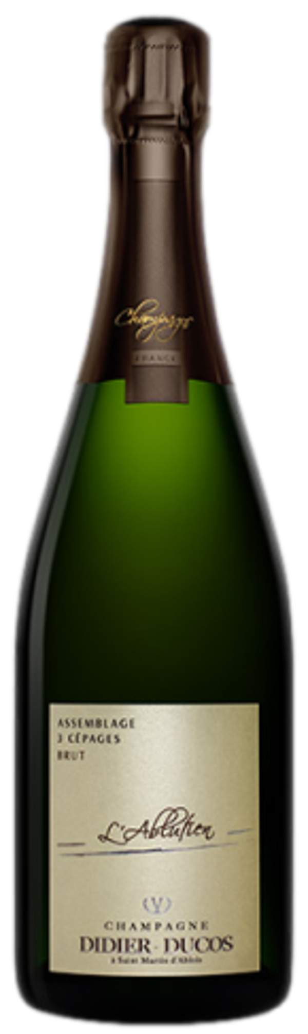 DIDIER DUCOS - "L'ABLUTIEN 3 CEPAGES" Champagne AOC Brut Millèsime 2020 75cl (6) - Cod. GABE/0211B