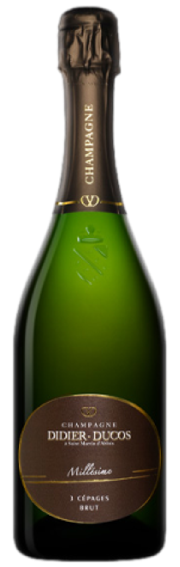 DIDIER DUCOS - "MILLESIME 3 CEPAGES" Champagne AOC Brut Millèsime 2021 75cl (6) - Cod. GABE/0212B
