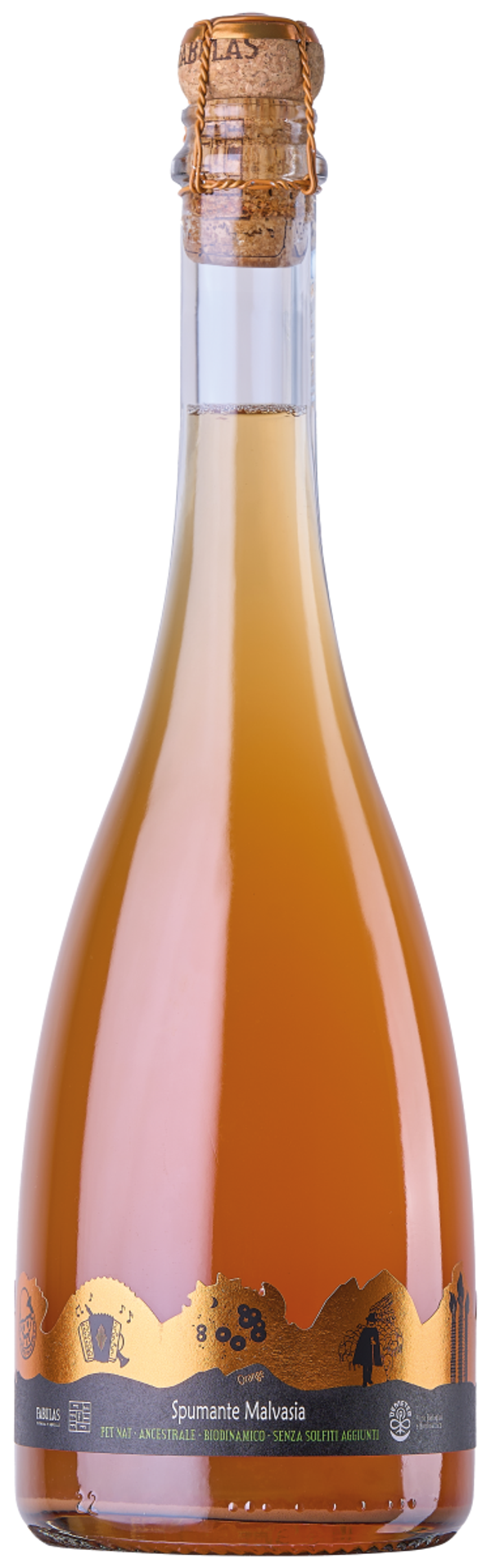 FABULAS "ANCESTRALE" Spumante Pet-Nat Orange di Malvasia 2023 75cl (6)