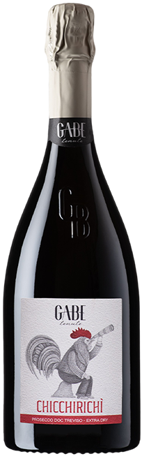 GABE - "CHICCHIRICHI" Prosecco Treviso DOP Extra Dry 2025 75cl (6) - Cod. GABE/05002B