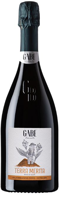 GABE - "TERRA MERITA" Prosecco Valdobbiadene DOCG Extra Dry Rive di Guia 2025 75cl (6)  Cod. GABE/03003B