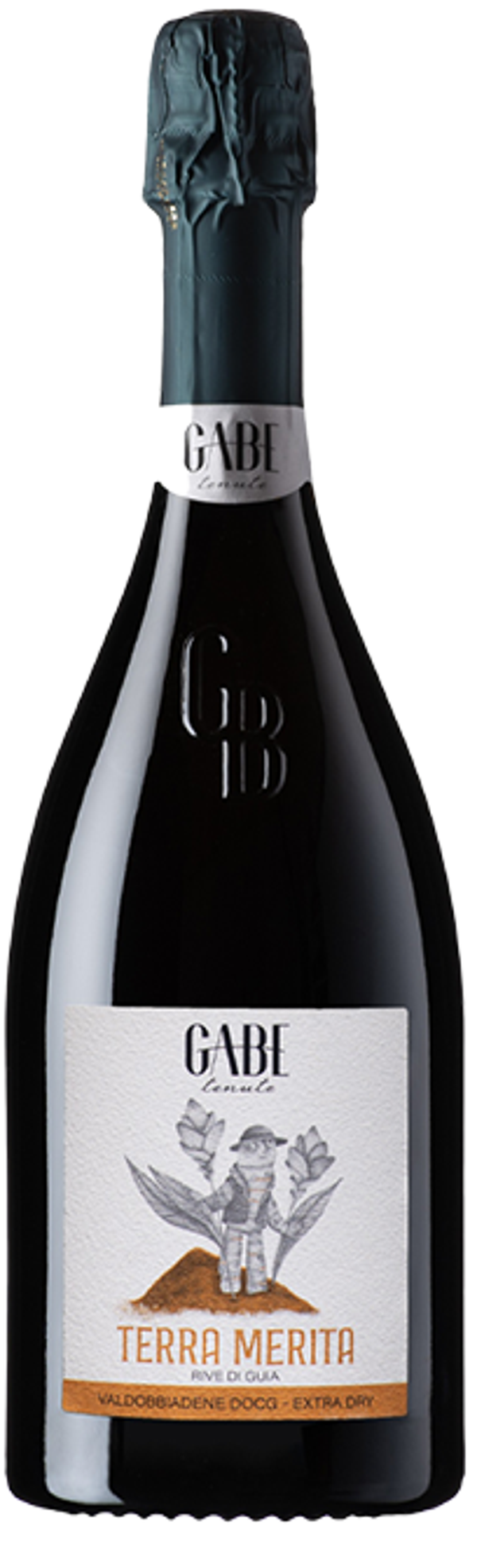 GABE - "TERRA MERITA" Prosecco Valdobbiadene DOCG Extra Dry Rive di Guia 2025 75cl (6)  Cod. GABE/03003B