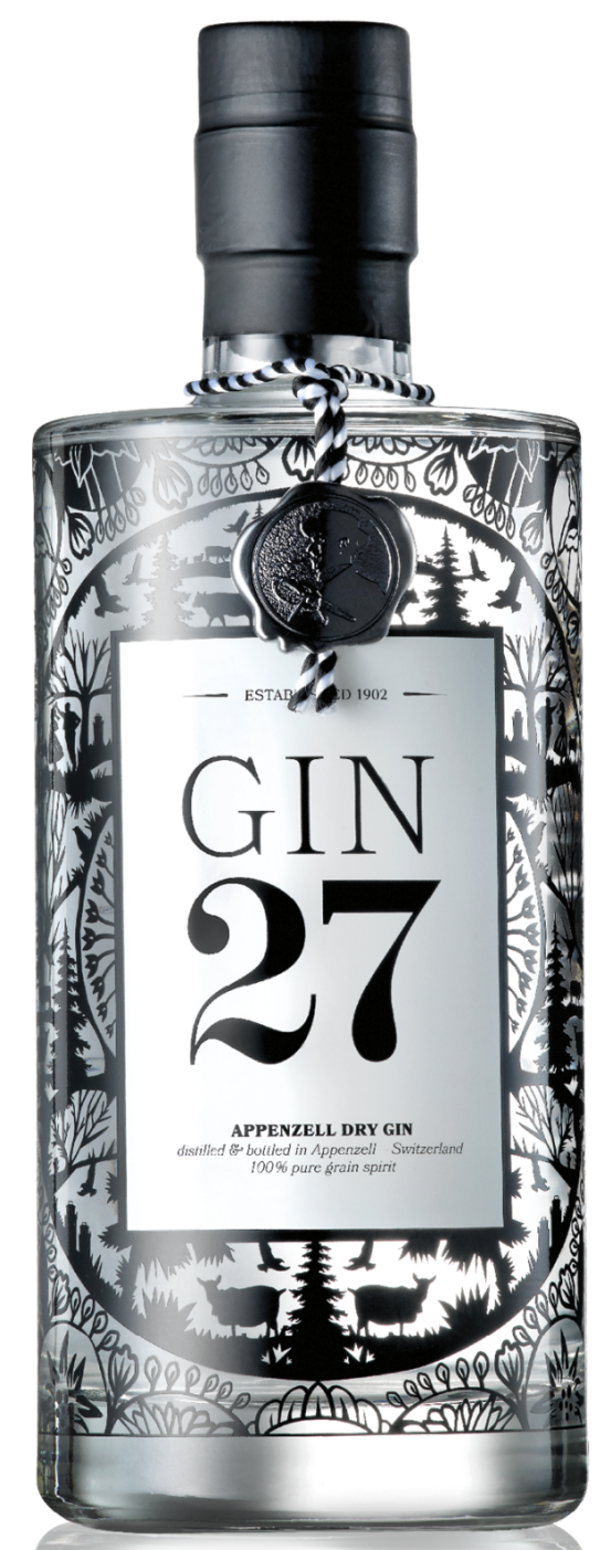 APPENZELLER - "GIN27" Distilled Dry Gin 70cl (6) - Cod. PSEN/03815