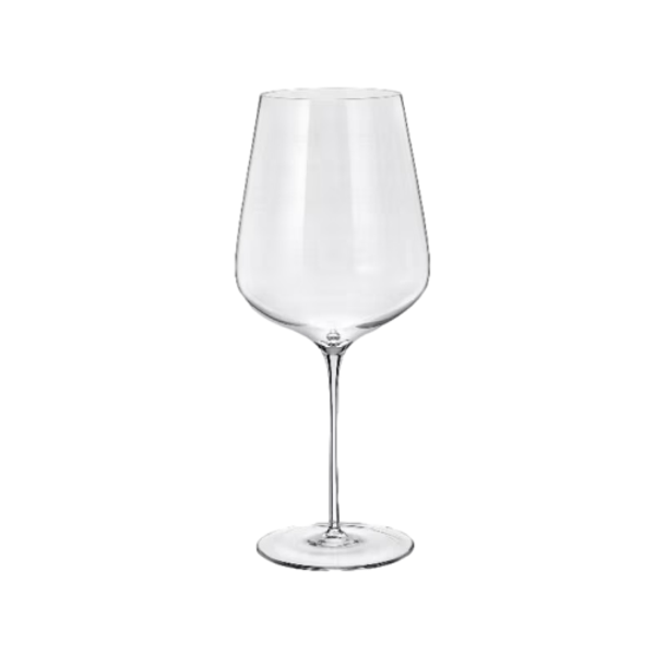 HI010458 - ESSENTIA "PLUME ROSSO" Calice Vino in vetro cristallino sonoro superiore extra light soffiato a bocca cl.89 H cm.25,5 O cm.10,5 (2)