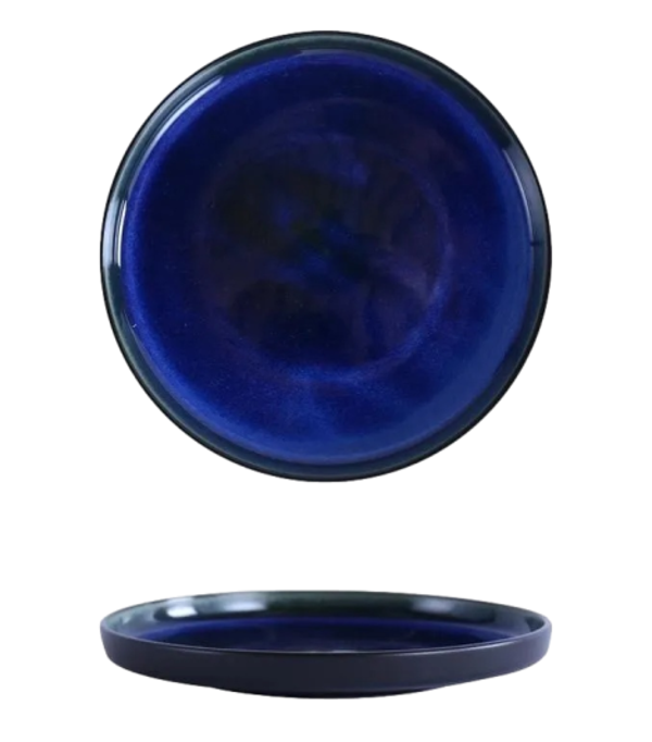 PIATTO PIANO - MADEIRA Porcellana reactive lucida piatto piano O cm.29 / H cm.2,5 (3) Cod. HI023988