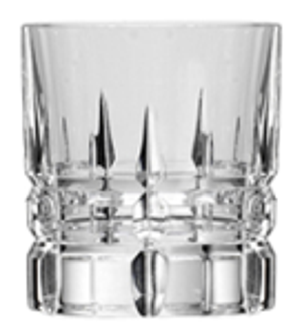 BICCHIERE - HI033137 - DA VINCI PRESTIGE "CARRARA" Bicchiere DOF intagliato a mano  cl.29 H cm.9,3 O cm.8,2 (6)