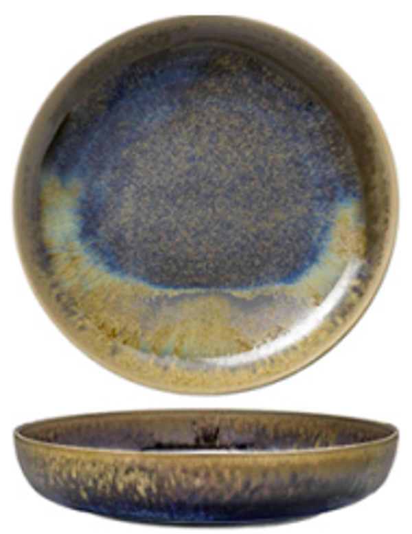 PIATTO FONDO/COPPA - RINART "BLUEPORT PREMIUM NORDIC" Reative Color Ø cm.26 / H cm.5,6 (6) Cod. HI035966