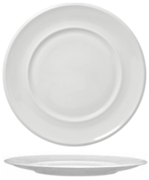 PIATTO PIANO - ESSENTIA "BONE CHINA" cm.26,8 (4) Cod. HI036002