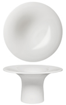 HI036008 - ESSENTIA "50'S ERA" Piatto alzata gourmet cm.14 (4)