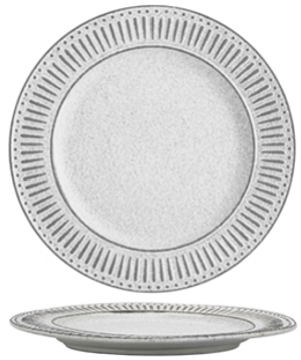 PIATTO PIANO - ESSENTIA "ACROPOLI" Piatto piano  Ø cm.32 (3) Cod. HI036046